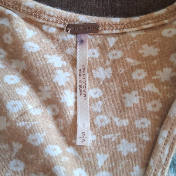 Free People Floral Patchwork Sleeveless Top - Picture 3 of 7